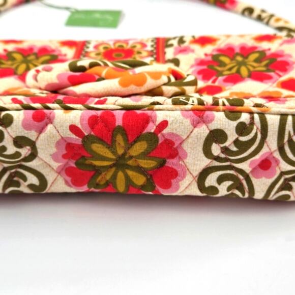 NWT Vera Bradley Women's Bag Floral Quilted Baguette Y2K Garden Dopamine Print - Picture 8 of 12